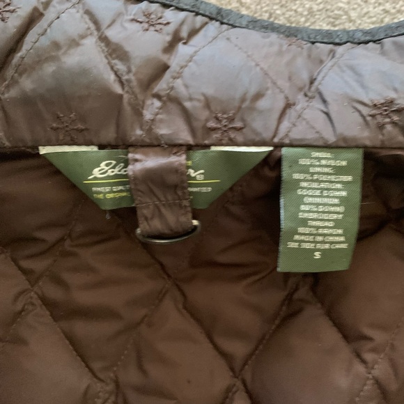 Eddie Bauer Goose Down Quilted Puffer Vest - Picture 6 of 12